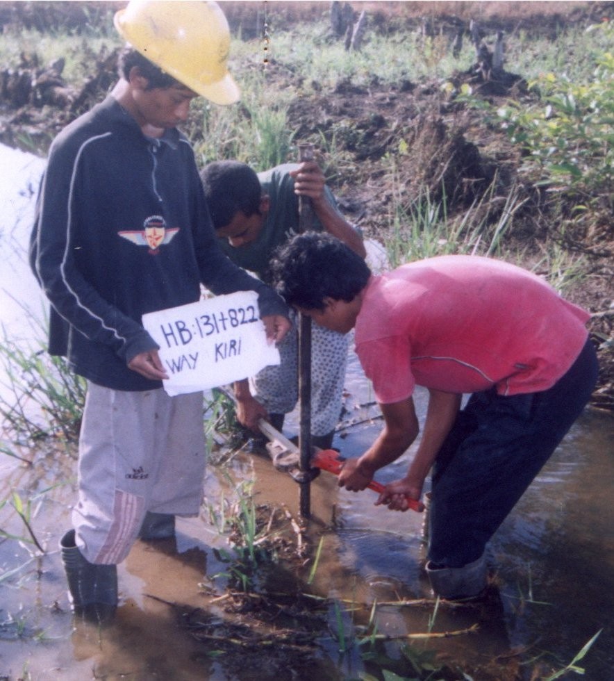 Hand Boring and Soil Sampling
