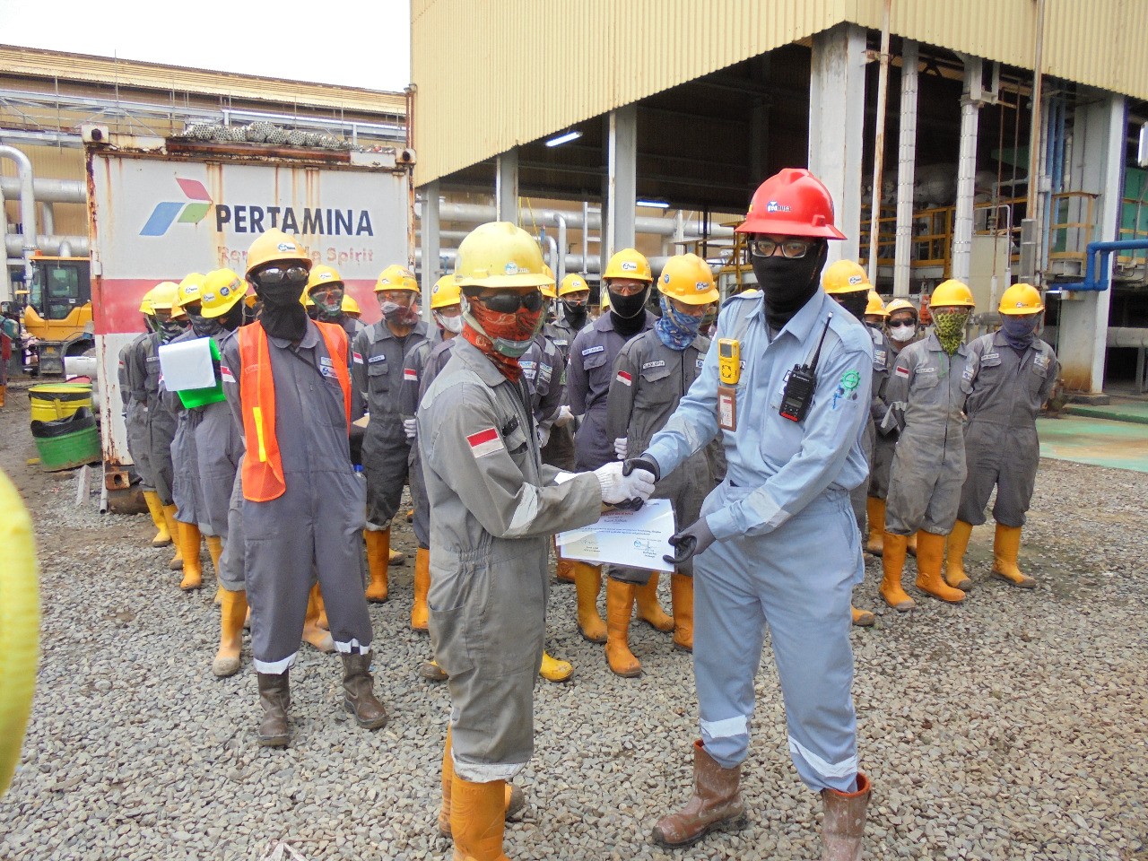 PT Geonusa Utama Safety Award for RDMP Balikpapan Project