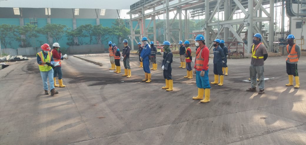 Geonusa Team on Tool Box Meeting