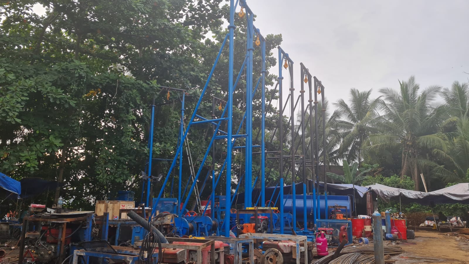 Mini Bore Pile and Micropile Equipment - Type Gate