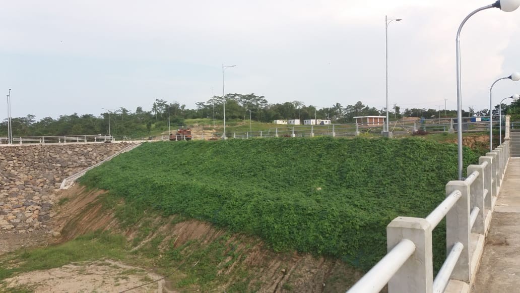 Pengendali Erosi di Sindangheula Dam