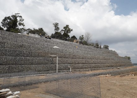 Gabion Installation in Kariangau