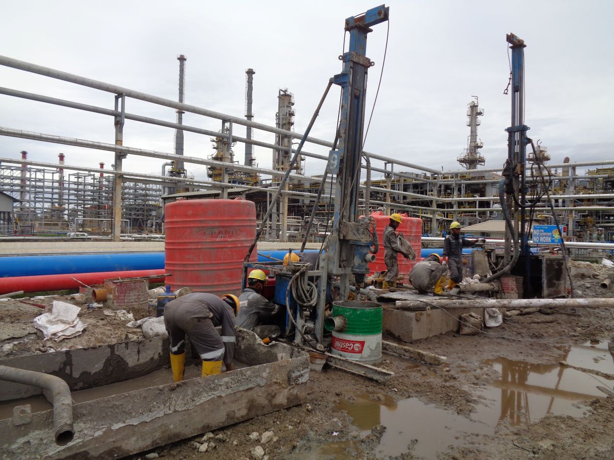 Mini Bore Pile Installation – RDMP Balikpapan Refinery, East Kalimantan, Indonesia (2022-2023)