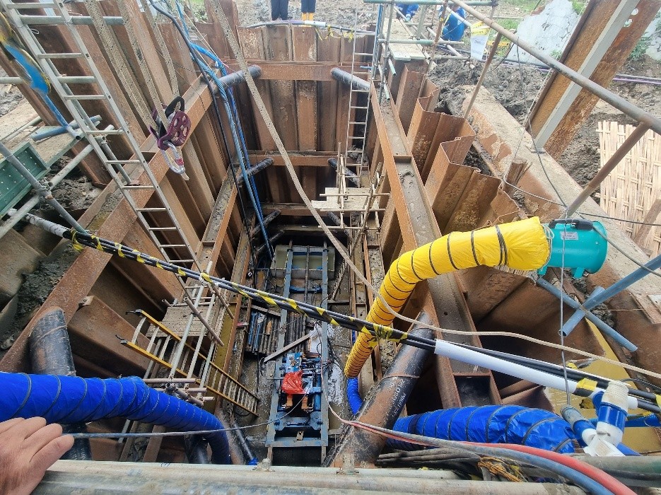 Thrust Boring at Balongan